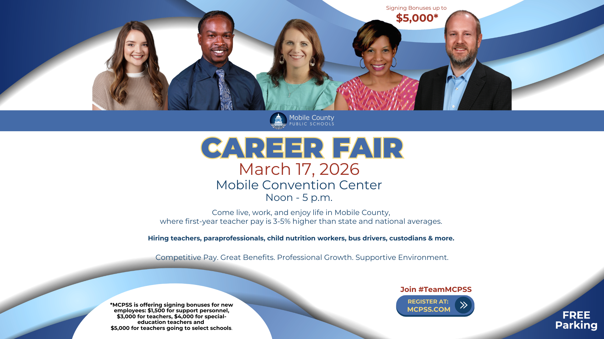 Mobile County Public Schools Career Fair