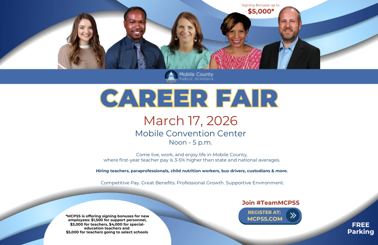 More Info for Mobile County Public Schools Career Fair