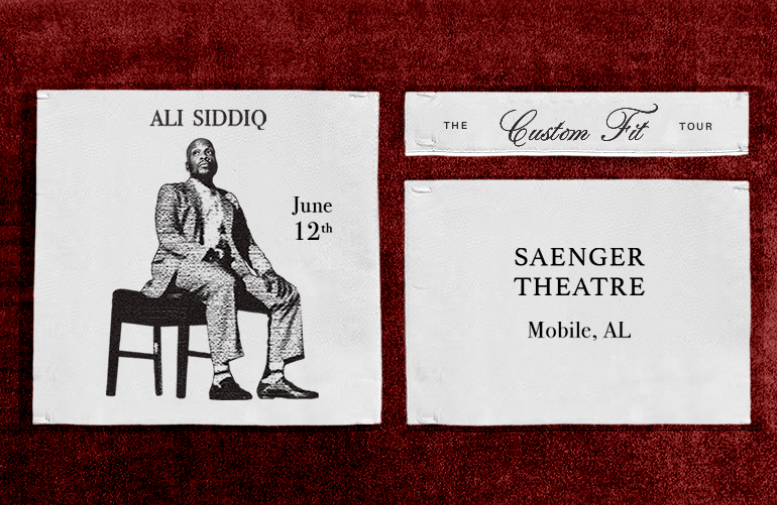 More Info for Ali Siddiq: The Custom Fit Tour