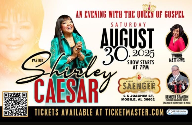 More Info for Pastor Shirley Caesar